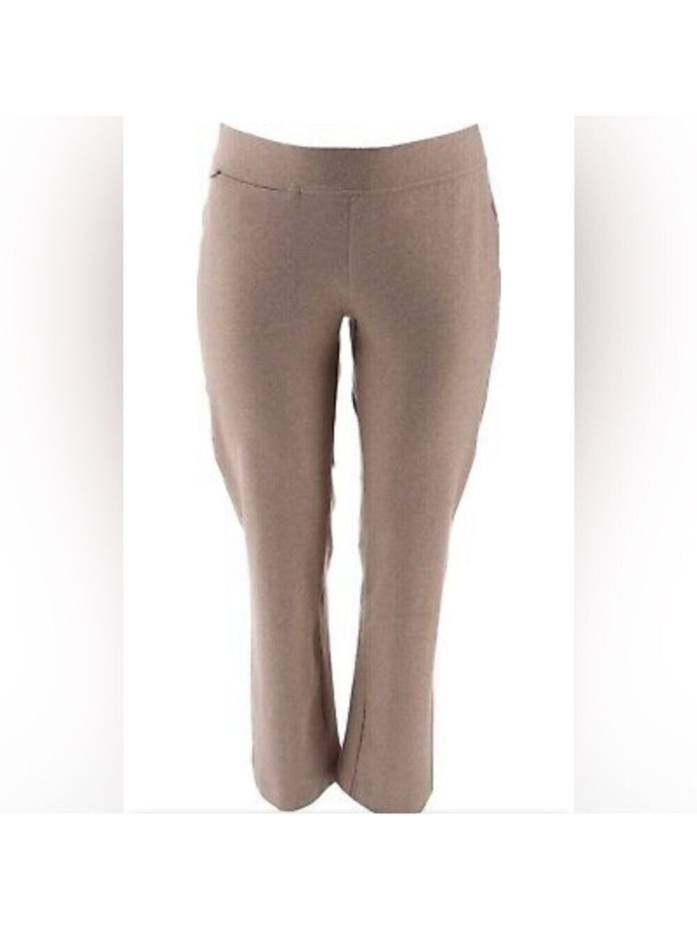 LANDS END starfish straight leg knit pull on pointe knit pants  neutral